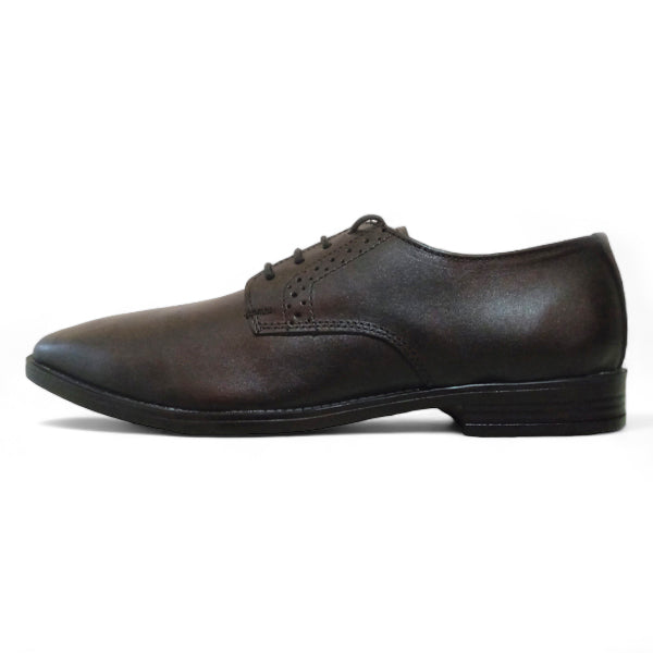 black italian leather derby shoes mens