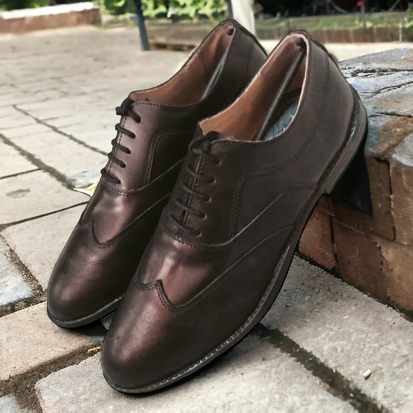 best Italian Leather Wingtip Oxford Shoe