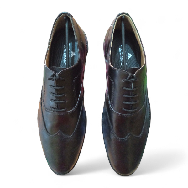 branded Italian Leather Oxford Shoe
