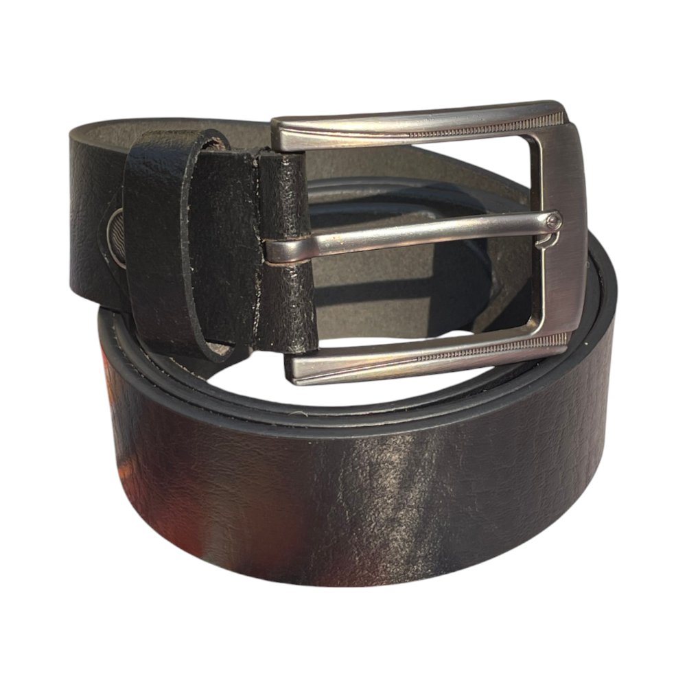 Carloss Black Men Belt