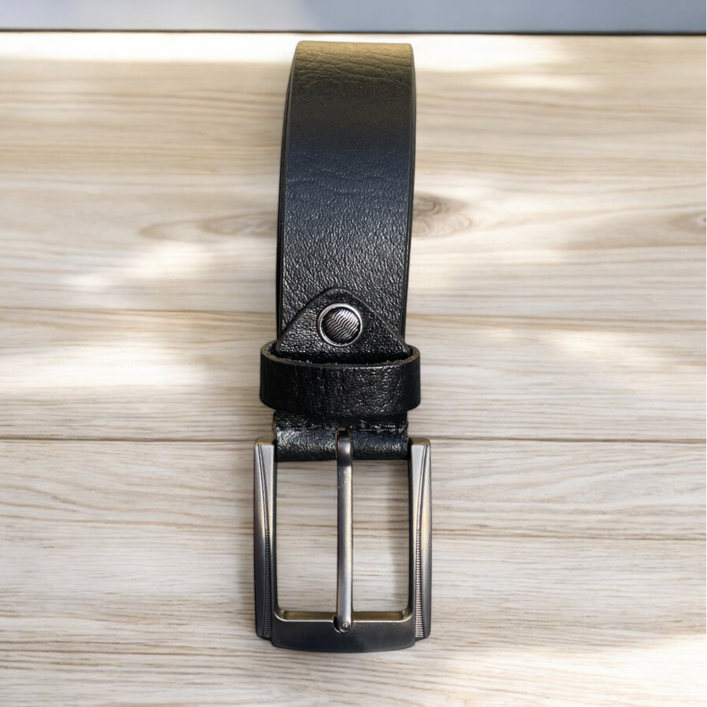 Carloss Black Men Belt