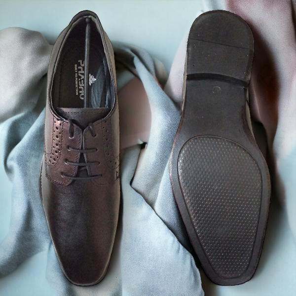 pure leather leather derby shoes mens