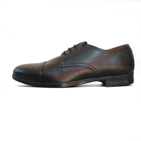 black italian leather derby shoes mens