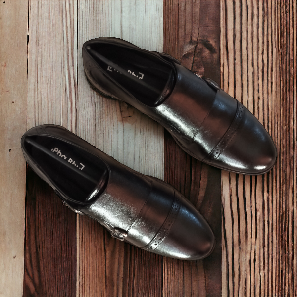 original leather monk shoes