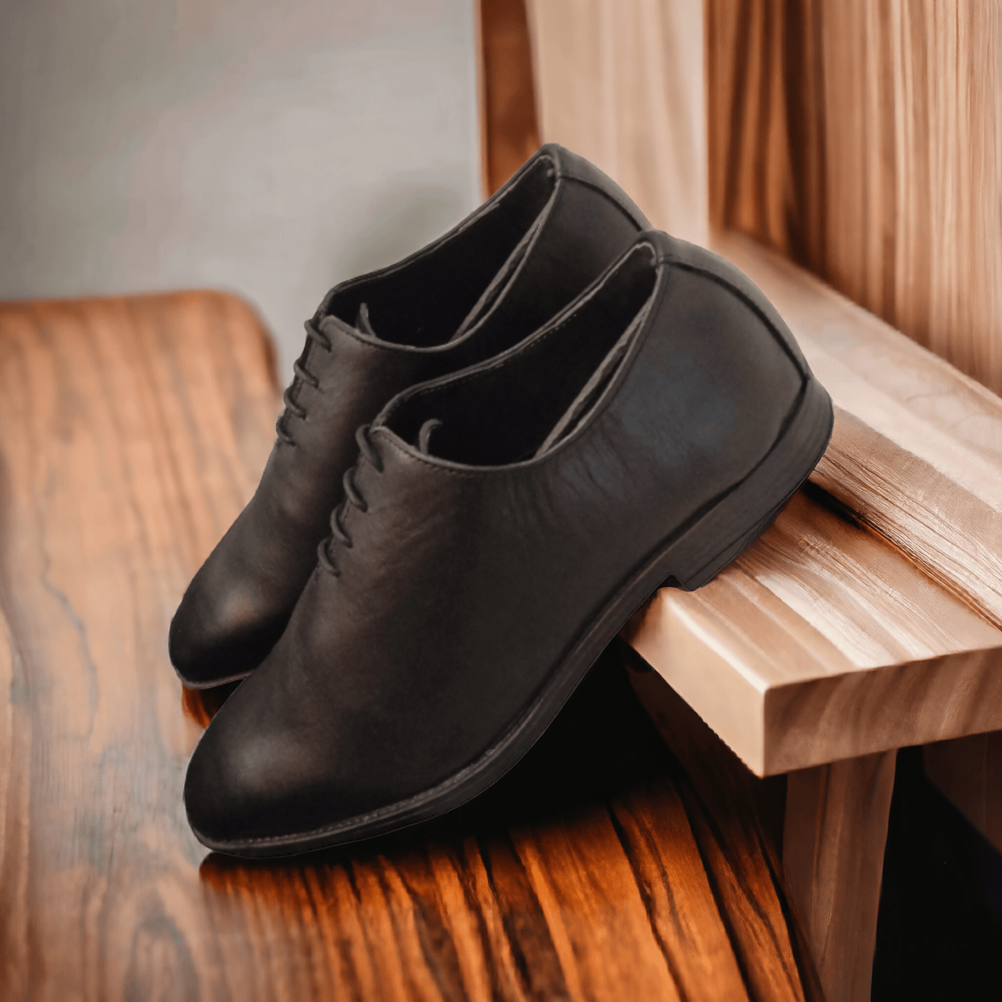 black formal shoes men