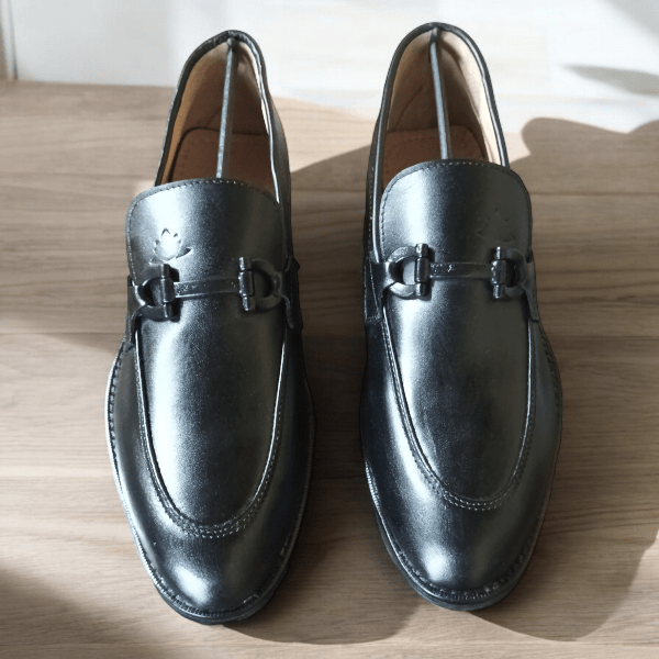 branded leather shoes