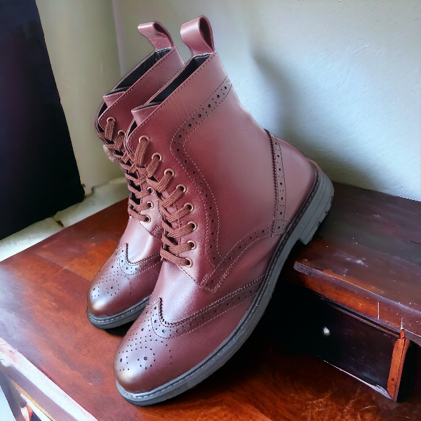 leather boots for men